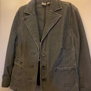 Gray Caslon corduroy jacket